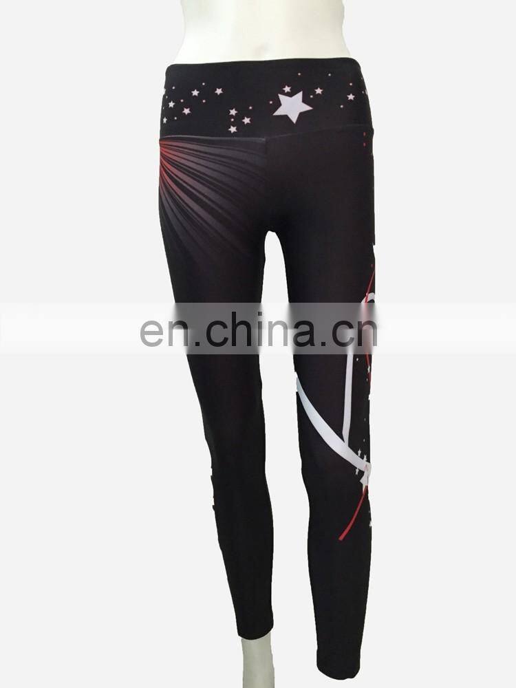 Girls cheer dance costumes for children dance leggings