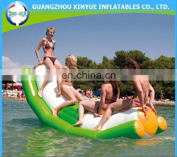 Inflatable water seesaw water sport equipment for water park