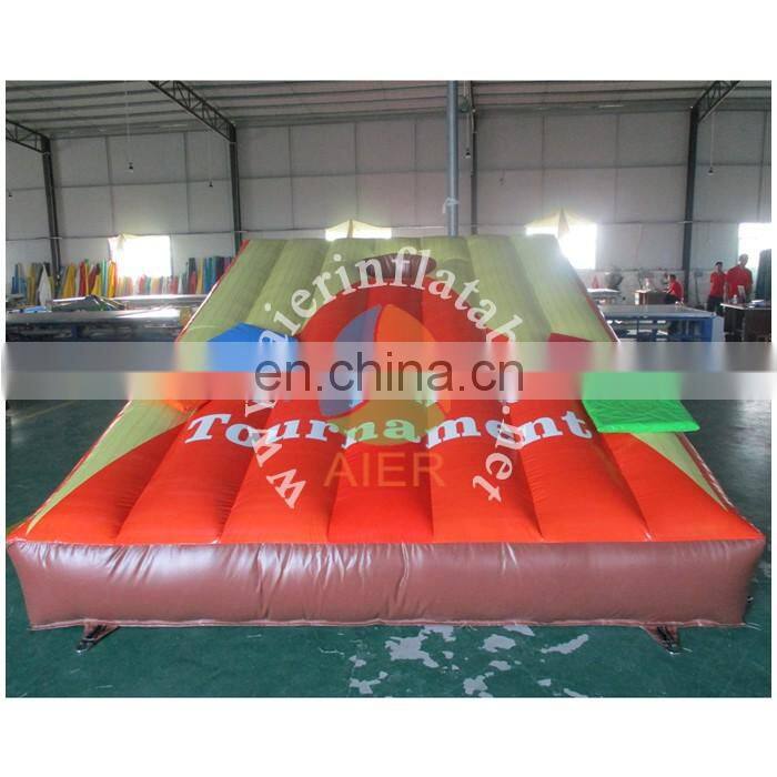 2017 Aier Cheap Giamt inflatable corn hole sport game
