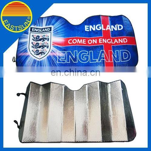 PE bubble colourful front window sunshade