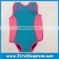 Blue And Pink Apple Beachfront Neoprene Baby Swim Wraps