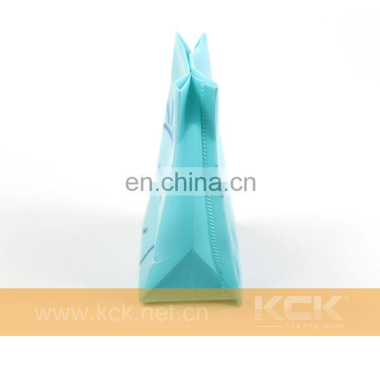 Colour PVC cosmetic Bag for gift Stand packing bag