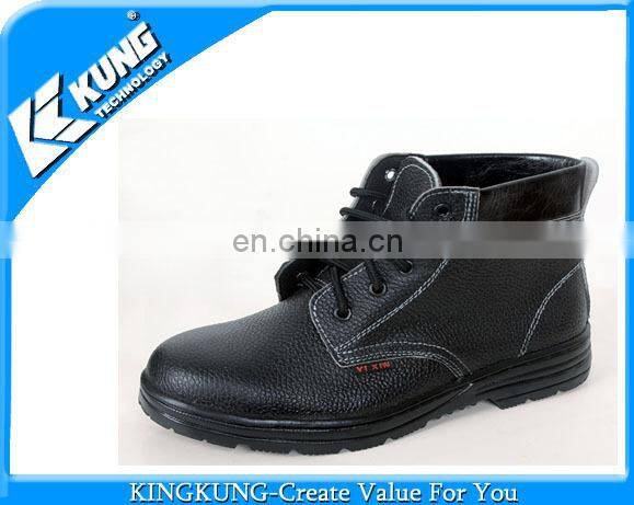 Black cool man shoes safety man shoes