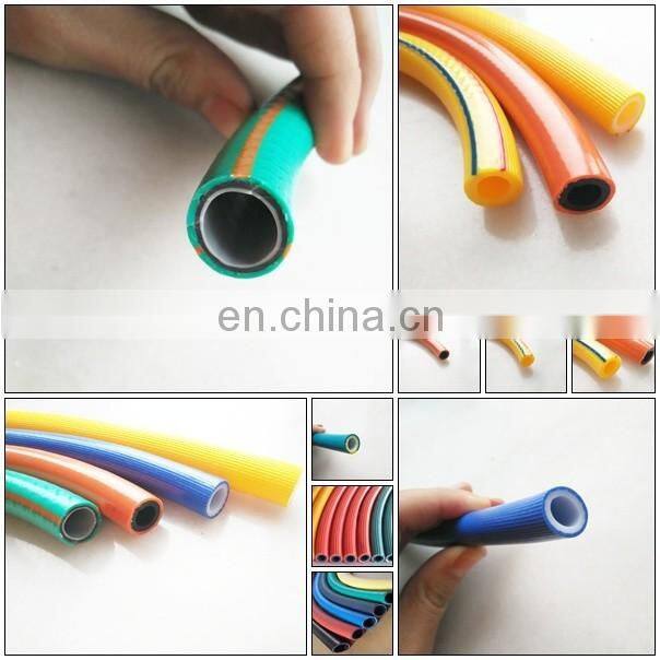 PVC corrugated Gas Hose, Cheap Yellow Soft PVC Pipe High Pressure Air Hose