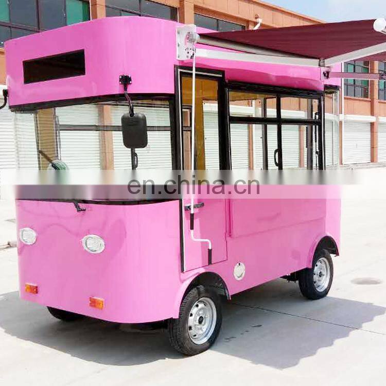 480cm Black traction food trailer / truck / add electric brake system