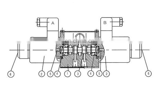Trade assurance 4WE3,4WE4,4WE6,4WE10 Rexroth Hydraulic Solenoid Directional Valves