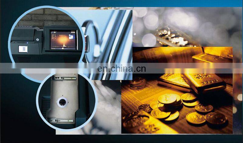 Si-pin detectors gold testing machine xrf fluorescence spectrometers for precious metals jewelry NAP9600