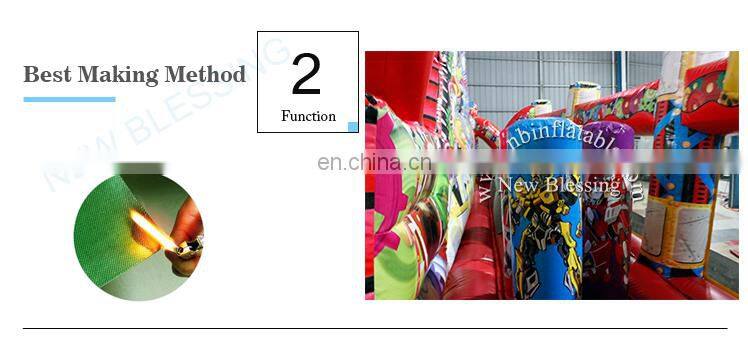 Robot best quality inflatable dry slide/ inflatable slide for children