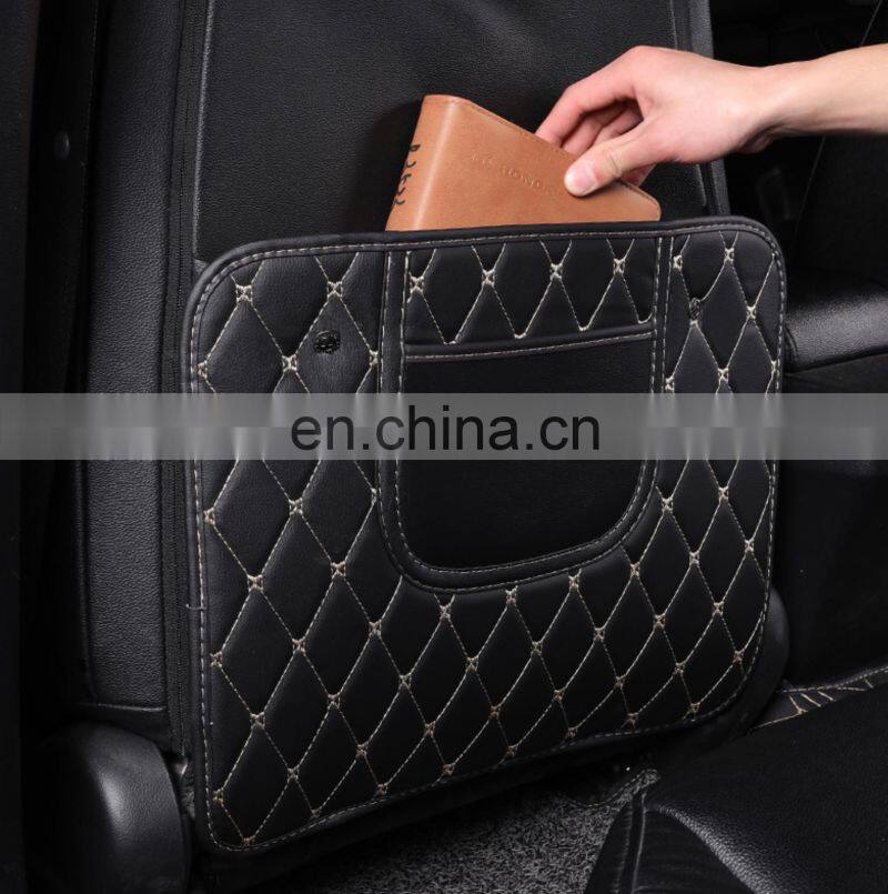 Back Seat Protector Car Seat Kids Baby Kick Mat Auto Cleaning Cushion Cover Set