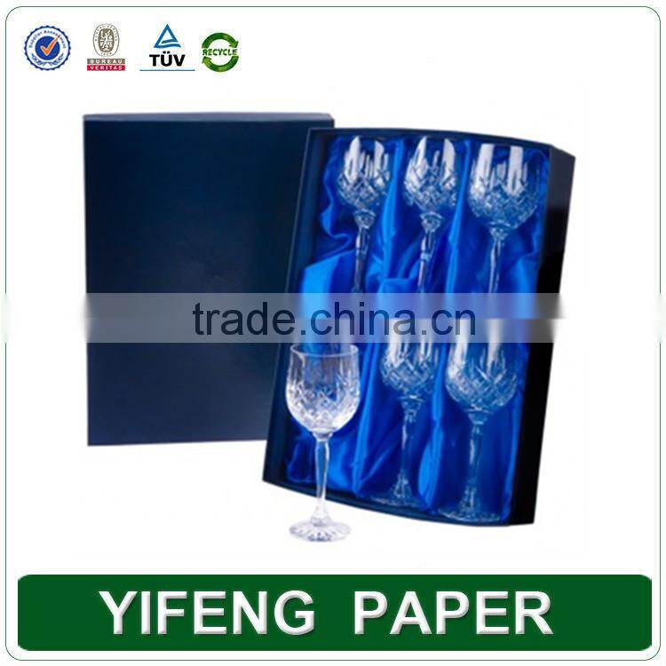 Cheap packing box of royal style wine packaging box