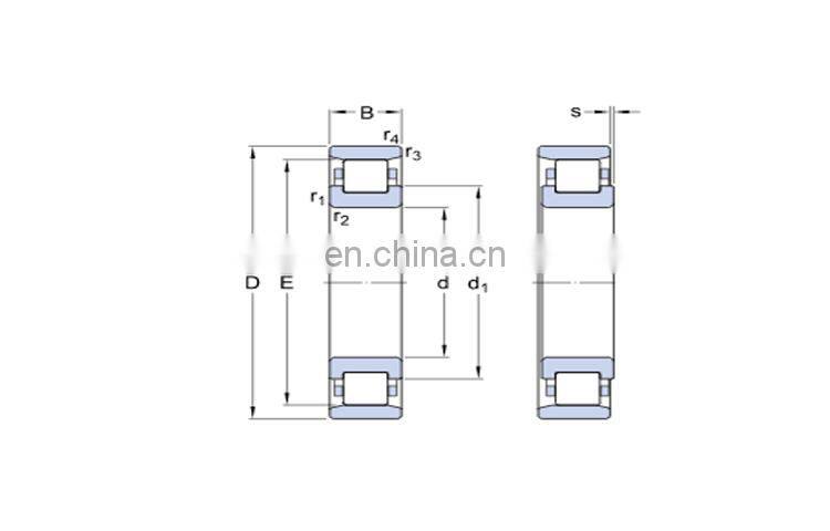 N 213 ECP single row cylindrical roller bearings