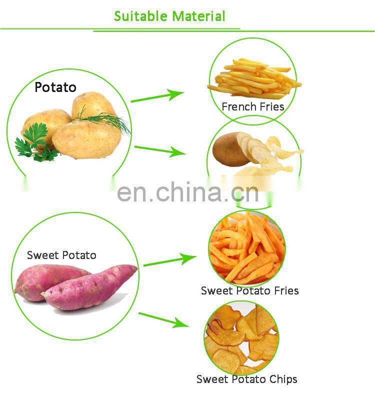 Potato Chips Making Processing Line Price French Fries Production Line Manufacture