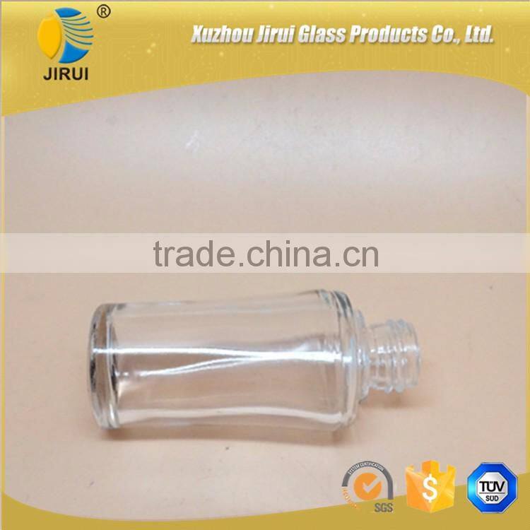 30ml clear lotion glass bottle