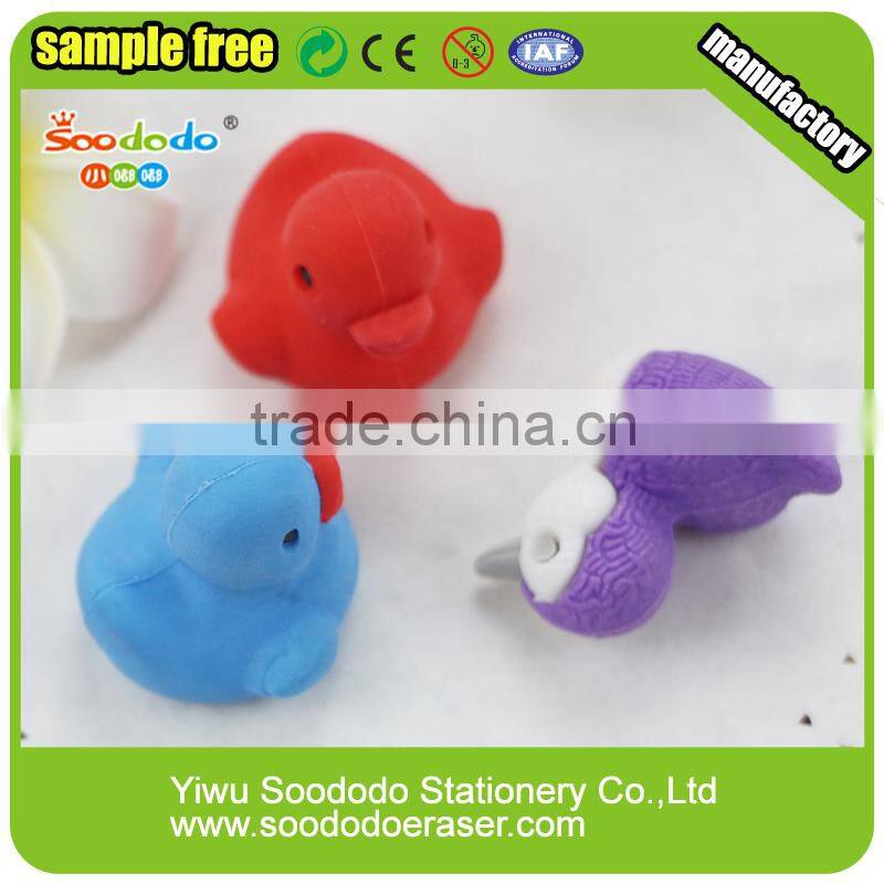 Dazzling Toys Iwako Japanese duck shaped erasers