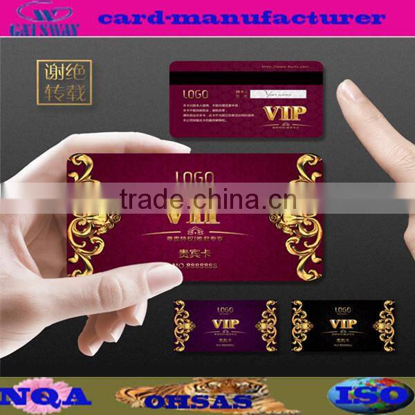 rfid business card with 4/4 printing, rfid smart ic card