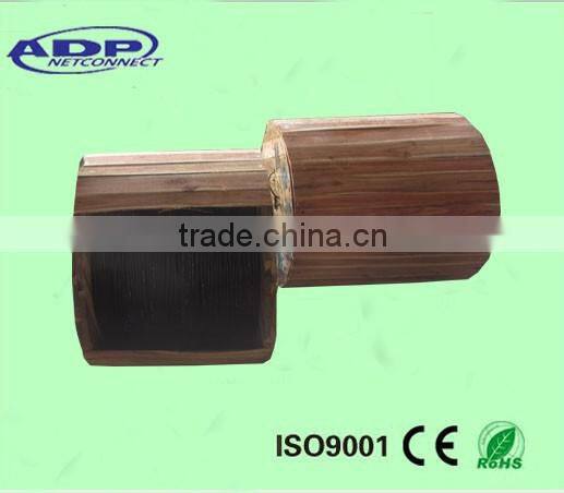 new type fiber optic cable with copper power wire