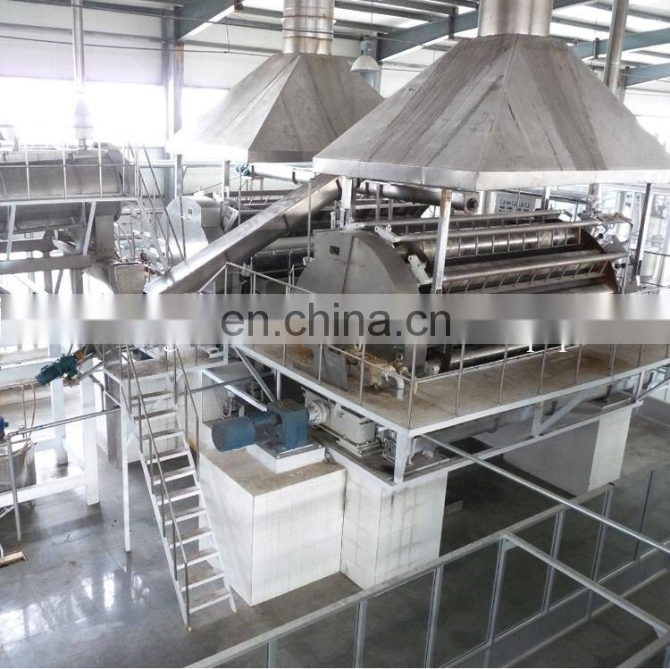 Automatic fresh potato flakes making machine potato powder machinery
