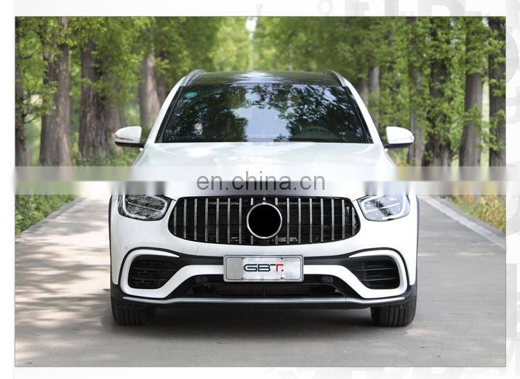 GBT drop shipping auto tuning parts for mercedes benz glc 63 style facelift for mercedes glc 63 amg body kit