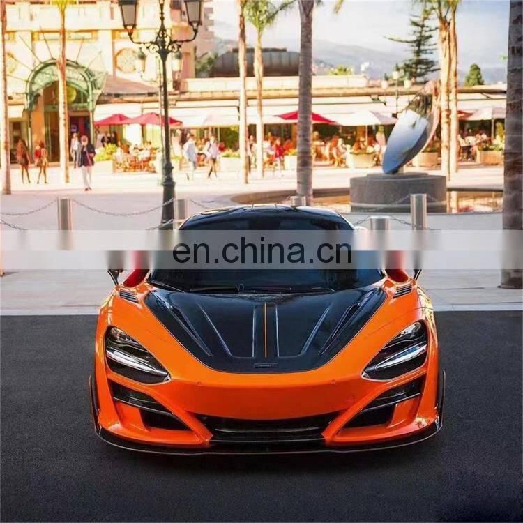 Runde Dry Carbon Fiber Kits For 16-19 Mclaren 720S Upgrade Mansory Style Body Kit Front Bumper Rear Bumper Side Skirts Fender