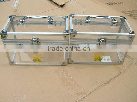 New design aluminum travel jewelry case