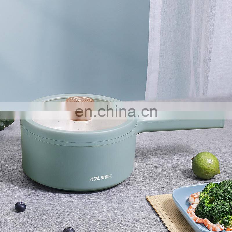Household mini electric hot pot, electric boiling pot, multi-function student dormitory