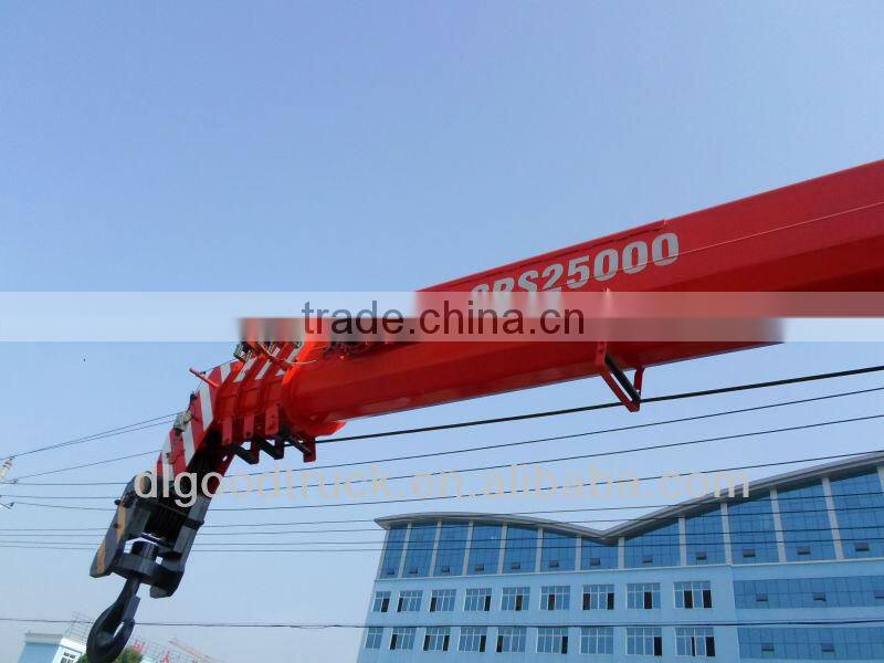 New Dongfeng 6x4 truck mounted 10tons crane SANY