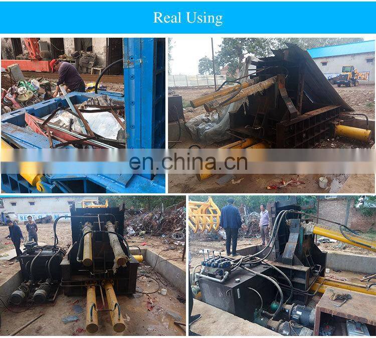 machine manufacturers metal scrap aluminum baler machine press for waste metal
