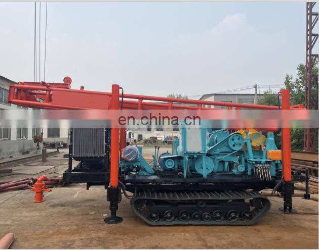 300m Deep Hydraulic Borehole Water Well Drilling Rig Machine