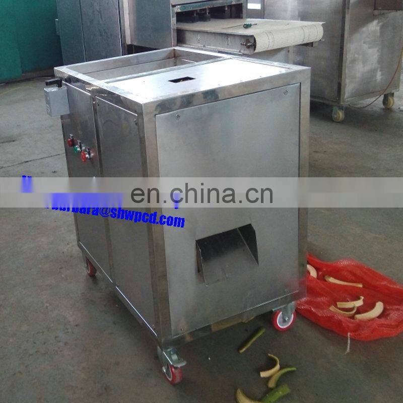 Automatic new green banana peeling machine/Plantain peeling machine/Fresh banana peeler machine