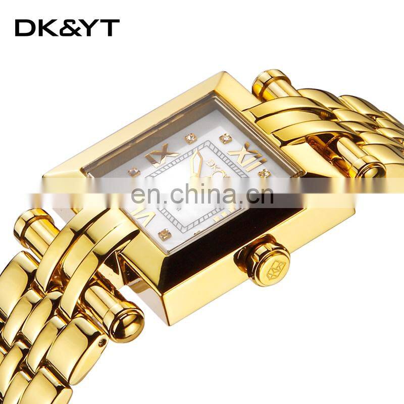 Wholesale Fashion Quartz Movement Watch For Women Shenzhen Dualtime Luxury Ladies Watch Stainless Steel Case Watch Bracelet