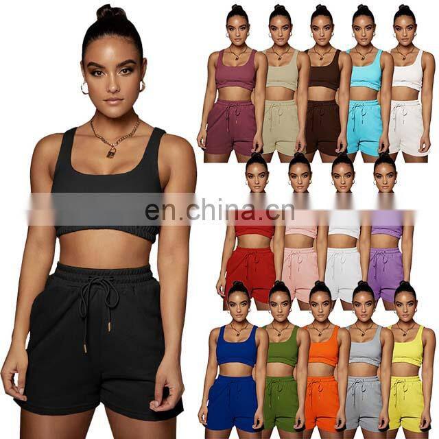 Amazon Fashion Summer Women 2 Pieces Sport Training & Jogging Wear