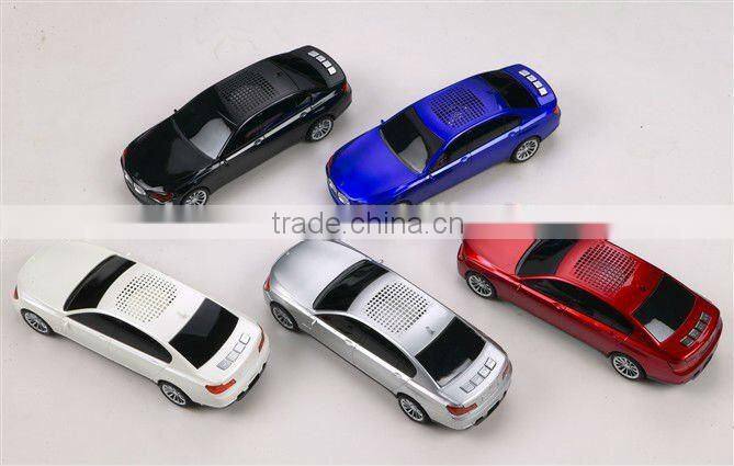 Wireless Mini music car speaker with LED