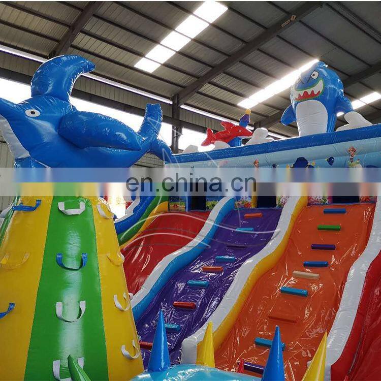 Commercial Kids Inflatable Castle Jumping Castle Slide Inflatable Playground