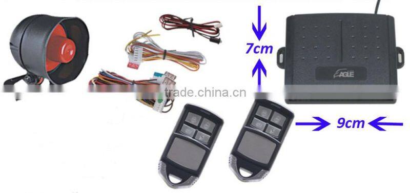 With LED Indonesia and Pakistan best selling alarm easy go keyless car alarm system