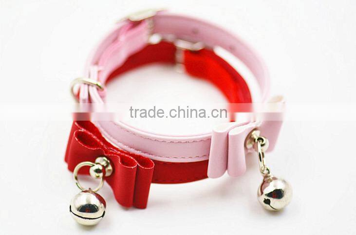 promotion item puppy supplies dog collars leather pet collar