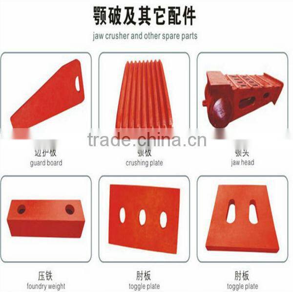 large type big capacity jaw broken crusher for sale