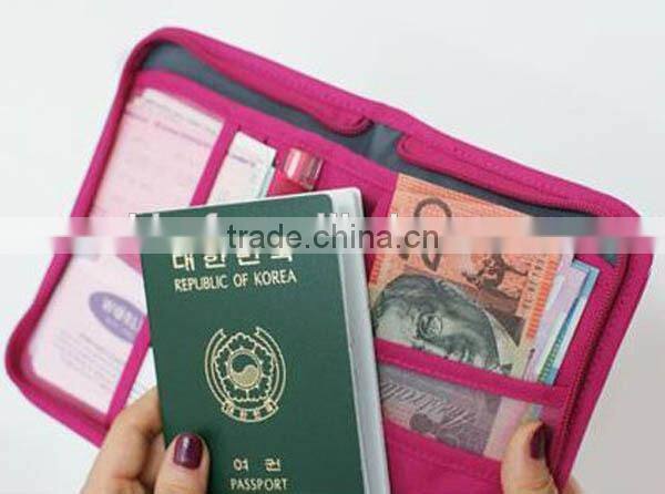 High quality branded passport wallet