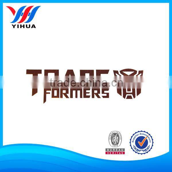 different kinds of metal cartoon electroform stickers