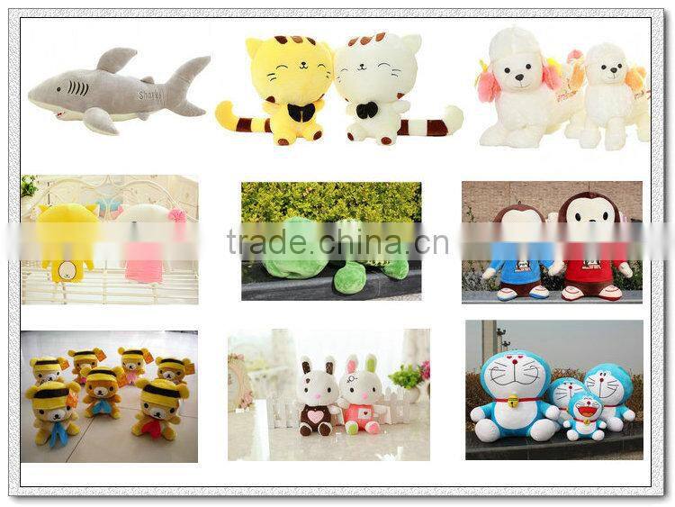 soft plush toy moon cushion with many colors