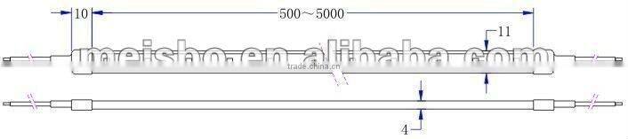 72W Flexible SMD Strip Light Waterproof casing