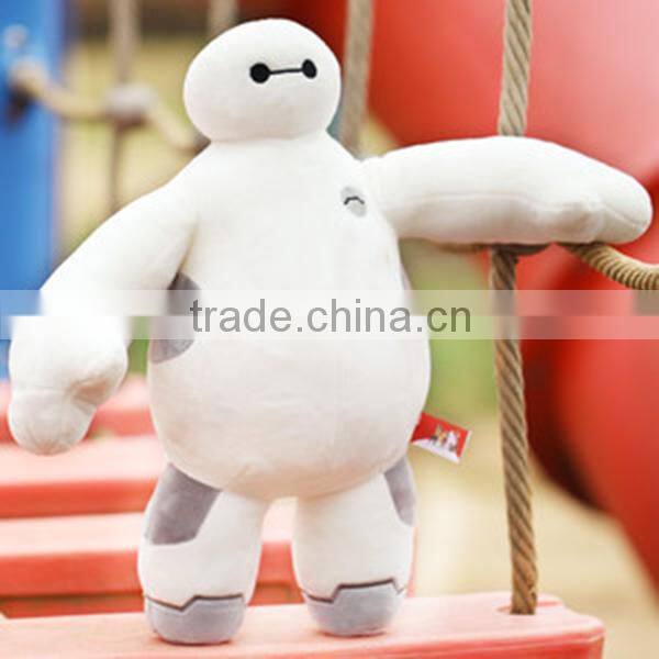 Big hero 6 - Big white plush toy baymax for wholesale