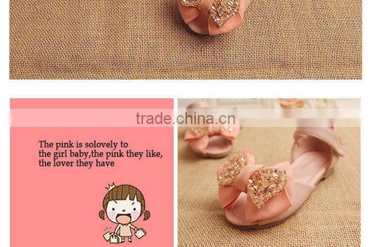 2015 Fashion Princess Shoes Summer Girls Pear Sandals Kids Girls Shoes