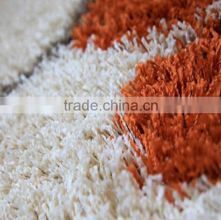 Good quality soft design flower home decorative floor polyester carpet