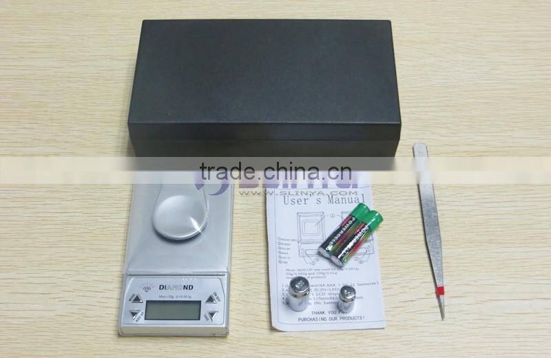6 Unit Switch CT/DWT/G/GN/OZ/OZT Max 50g Professional 0.001g Jewelry Scale
