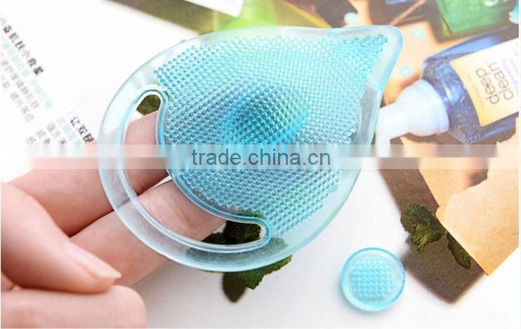 Silicone Facial Brush/ Silicone Cleaning Massage Brush