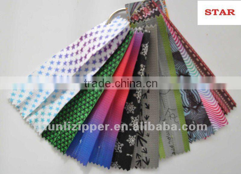 NO.5 FASHION NYLON REFLECTIVE ZIPPERS