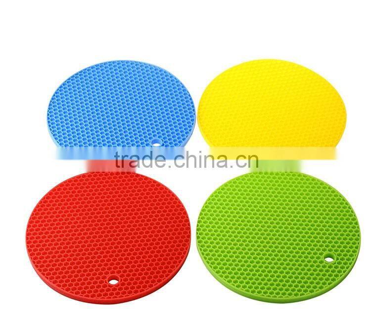 Silicone Trivet Mat, Hot Pads,Cup Insulation Mat, Non-slip Mat, Flexible, Durable,Heat Resistant