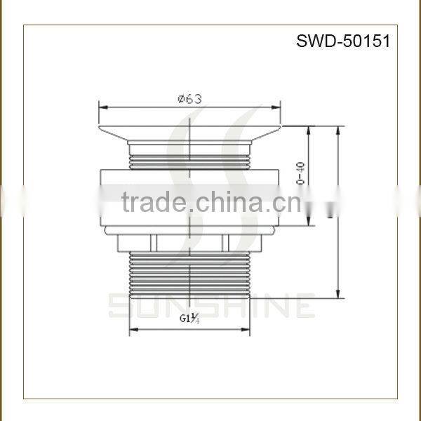 SWD-50151 Bathroom and toilet basin and sink shower drain grates