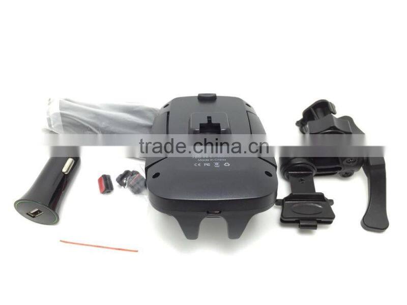 360 Degrees Rotating 3-coil Qi wireless Car Charger, Portable Car Battary Charger