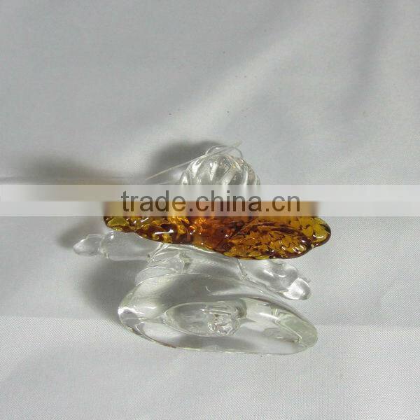 hanging glass angel,handblown glass angel,baby angel